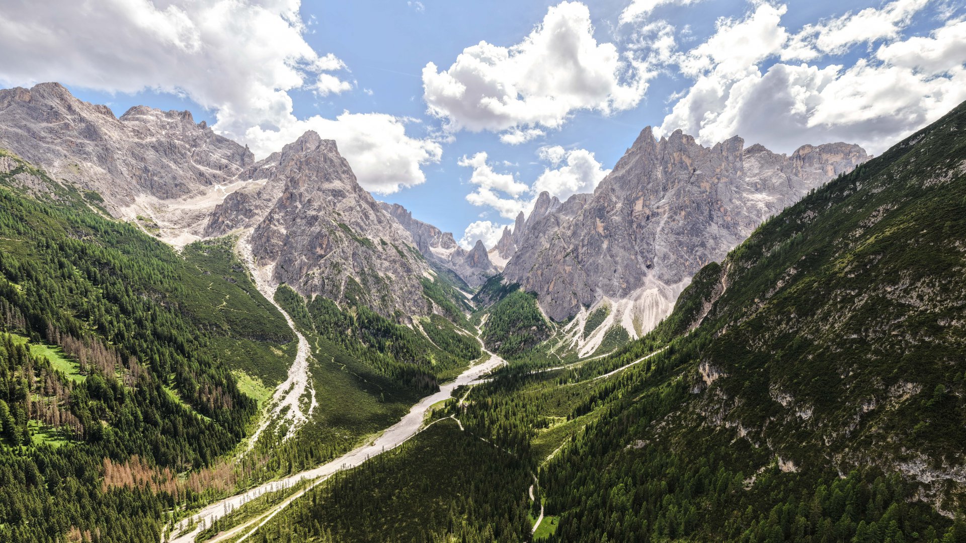 Fischleintal in den Sextner Dolomiten