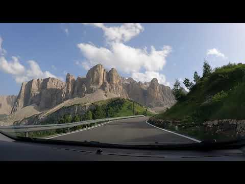 Video: Fahrt über das Grödner Joch