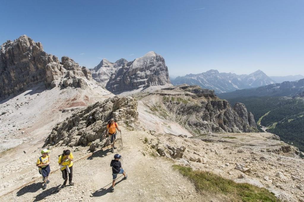 Weg an der Dolomitenfront