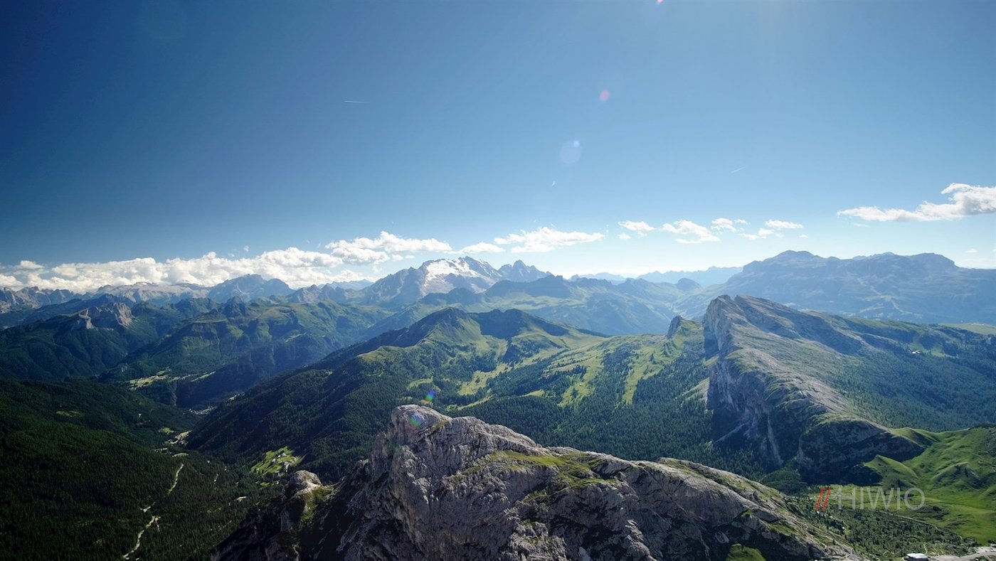 Ausblick vom Lagazuoi