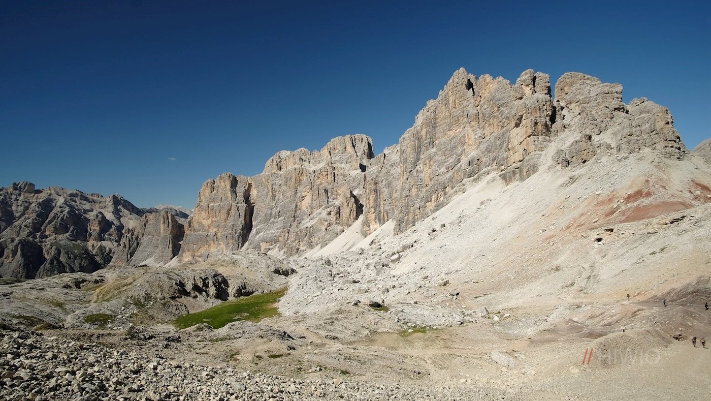 Der Gran Lagazuoi im gleichnamigen Hochplateau