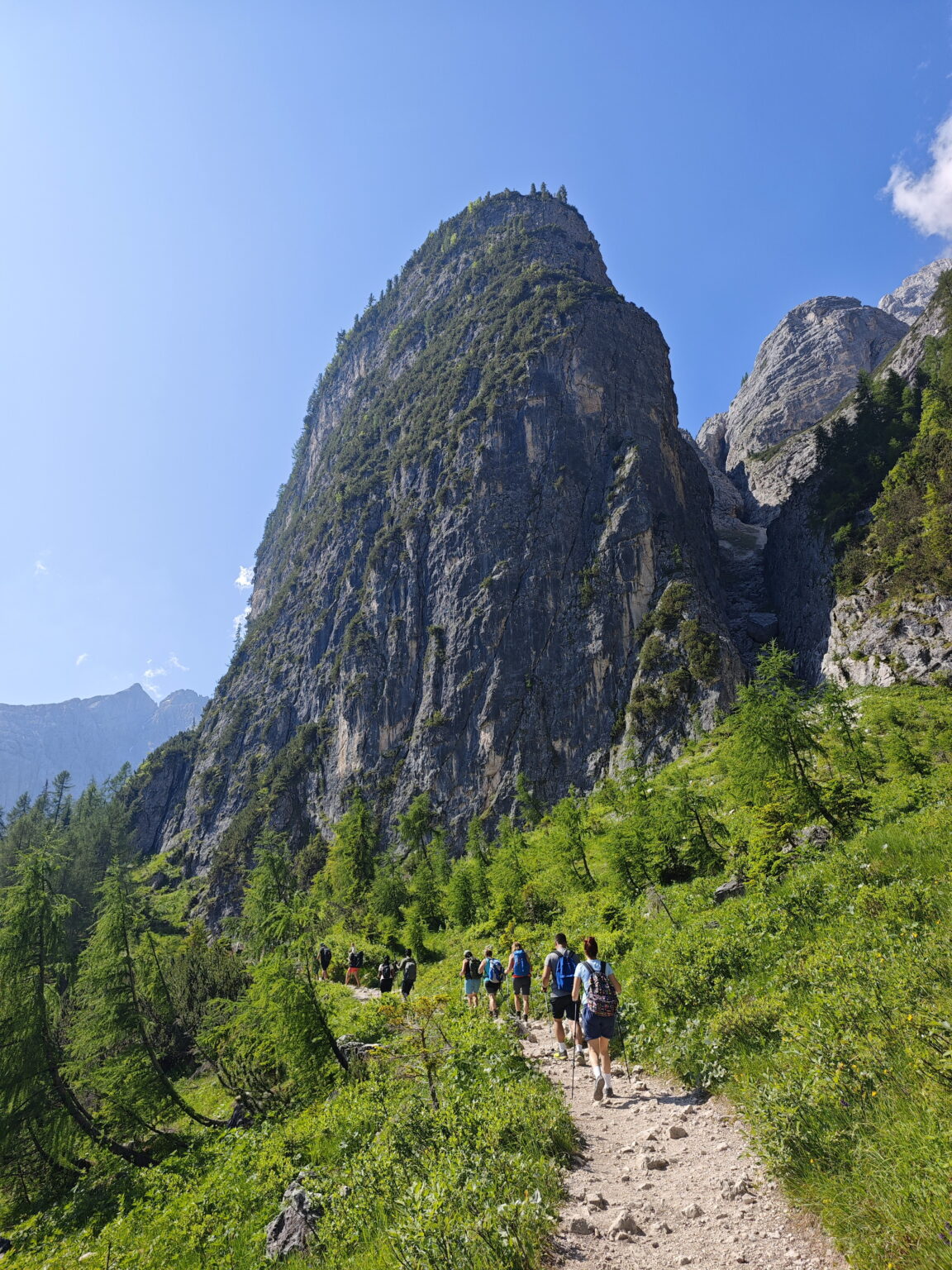 Weg zum Lago di Sorapis