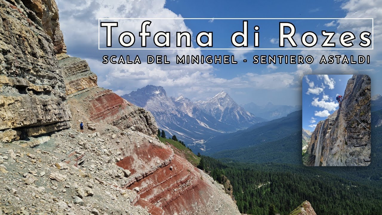 Video: Umrundung der Tofana di Rozes mit der Scala del Menighel