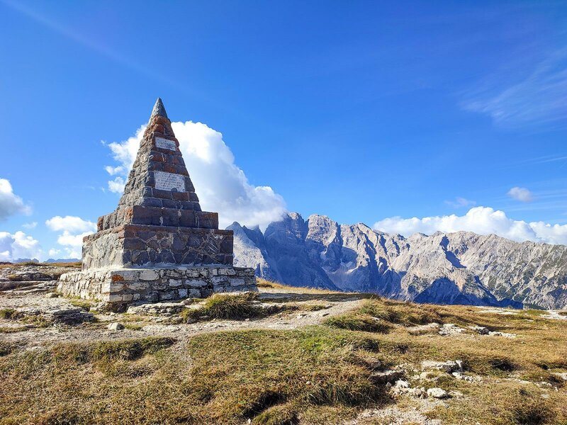 Denkmal am Monte Piana