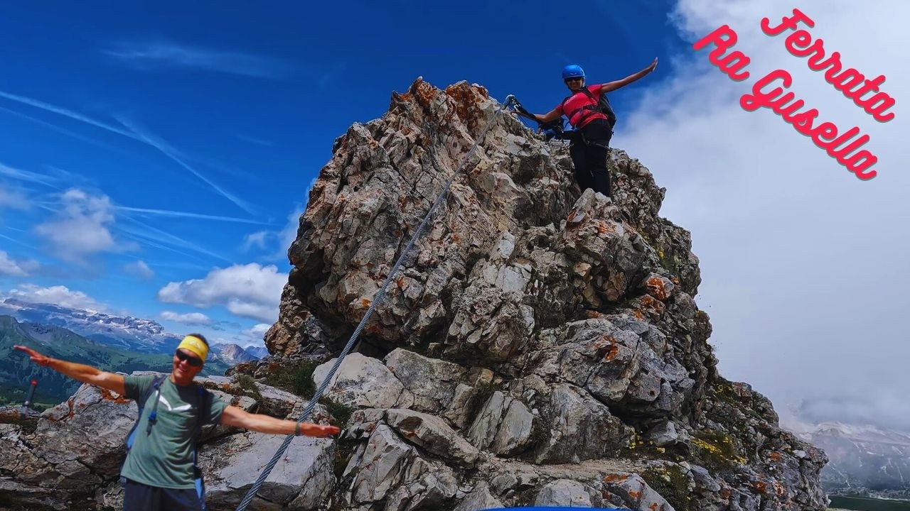 Video: Via Ferrata Ra Gusela zum Nuvolau